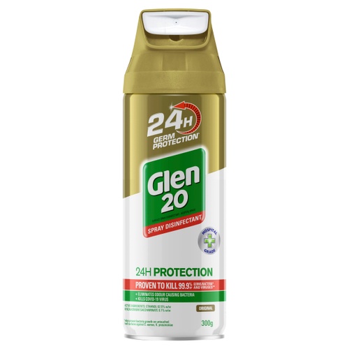 Glen 20 24H Protection Disinfectant Spray Original 300g
